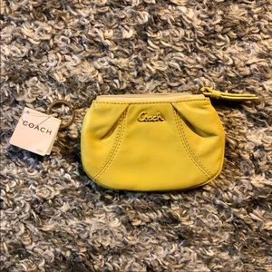 *NWT* Yellow Coach Coin Purse